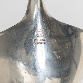 Tias Eckhoff, Sauce ladle, silver, "Cypress", sterling silver, Georg Jensen, Denmark.