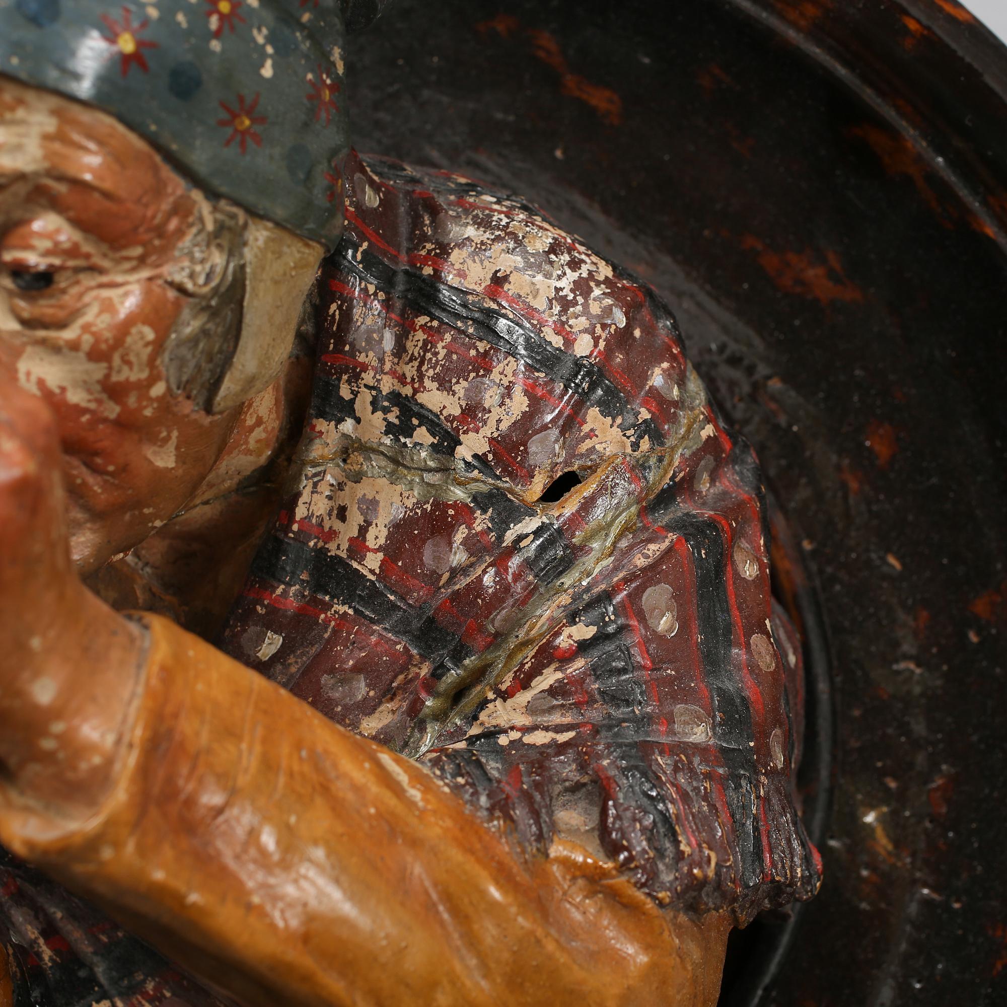 VÄGGPLAKETTER, ett par, 1800-tal.