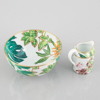 Hermès, a ten-piece 'Passifolia' tea service, France, contemporary.
