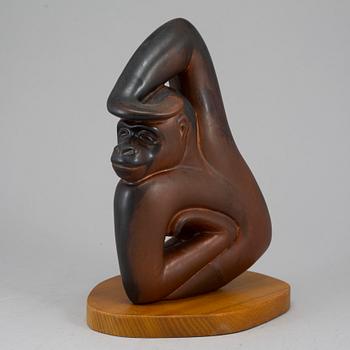 GUNNAR NYLUND, figurin, stengods, Rörstrand.