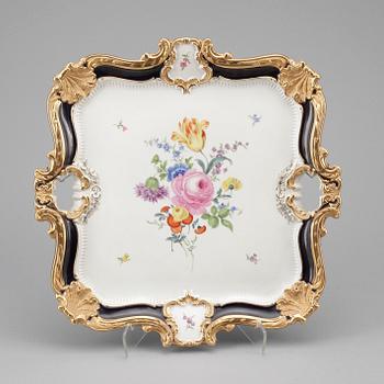FAT, porslin, Rokokostil, Meissen, 1900-tal.