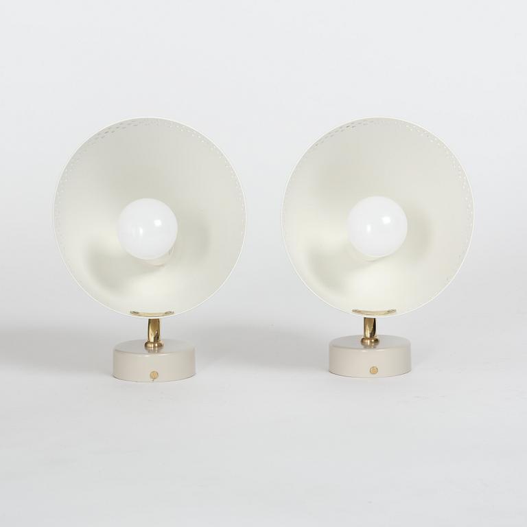 Hans Bergström, a pair of wall lamps, model "311", ed. 3/6 & 4/6, ateljé Lyktan, Edition Bukowskis 2025.