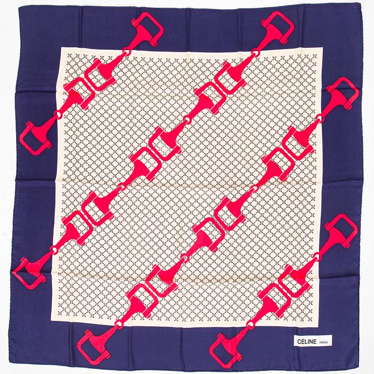 Céline, ett skärp samt scarf, 2 st.