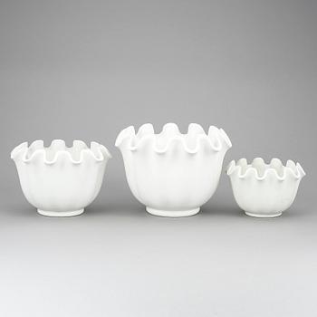 YTTERFODER, Stengods, "Våga", 3 delar, Wilhelm Kåge, Gustavsberg.