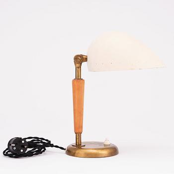 Harald Notini, a table lamp, model "15487/A", Arvid Böhlmarks Lampfabrik, 1940-50s.