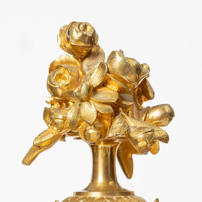 Kandelabrar, ett par, Frankrike, 1800-talets andra hälft.