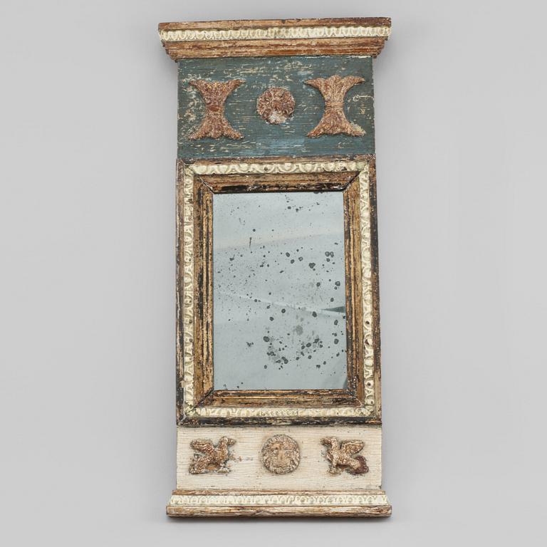 SPEGEL, sengustaviansk, omkring år 1800.