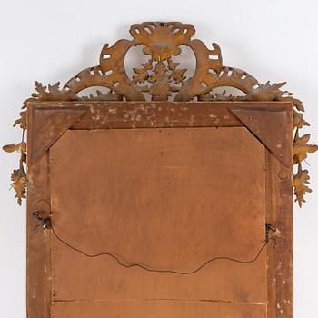 A Rococo-Revival Floor Mirror, second half of the 19th Century.