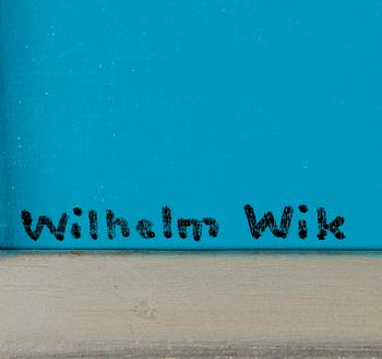 WILHELM WIK, olja på duk, signerad.
