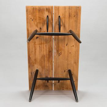 Ilmari Tapiovaara, ruokailuryhmä, 5 osaa, "Pirkka", Laukaan Puu, 1960/1970-luku.