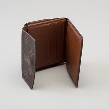 a LOUIS VUITTON wallet.