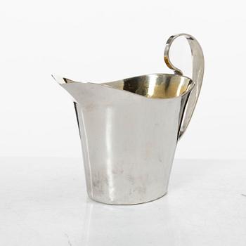 A Swedish silver creamer, marks of Andreas Isberg, Skänninge 1813.