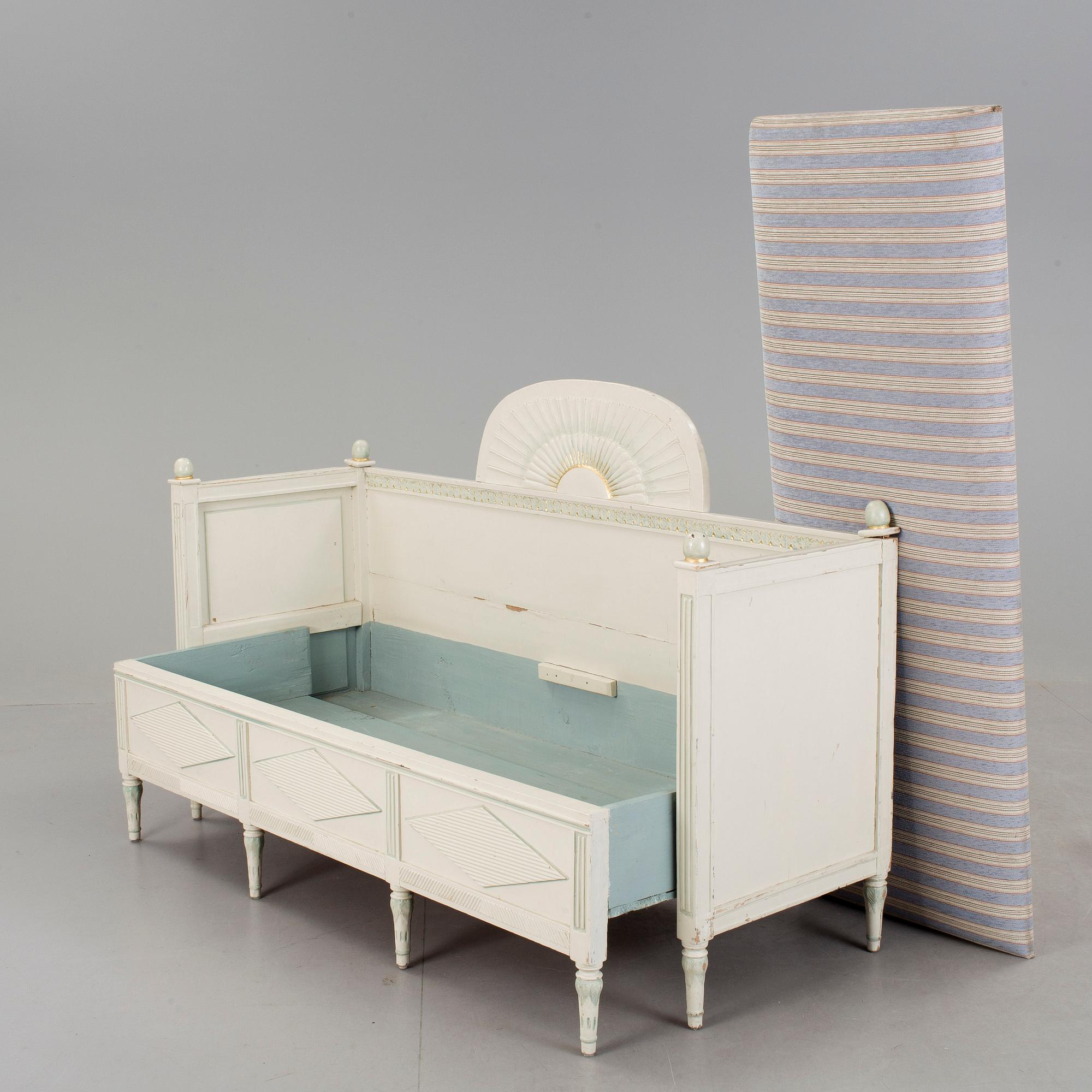SOFFA, gustaviansk, omkring 1800.