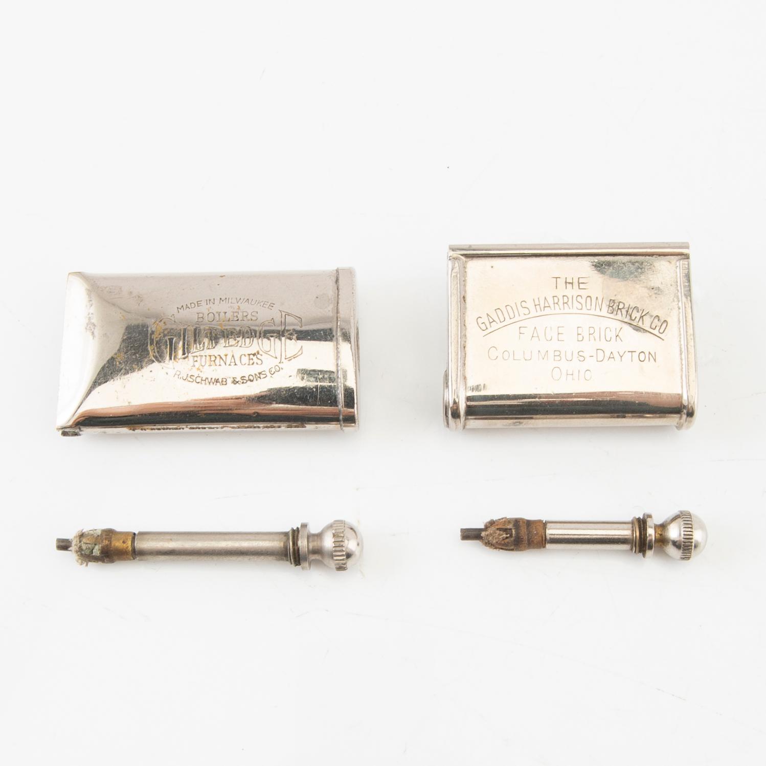 Lighters, 3 pcs, early 20th century.