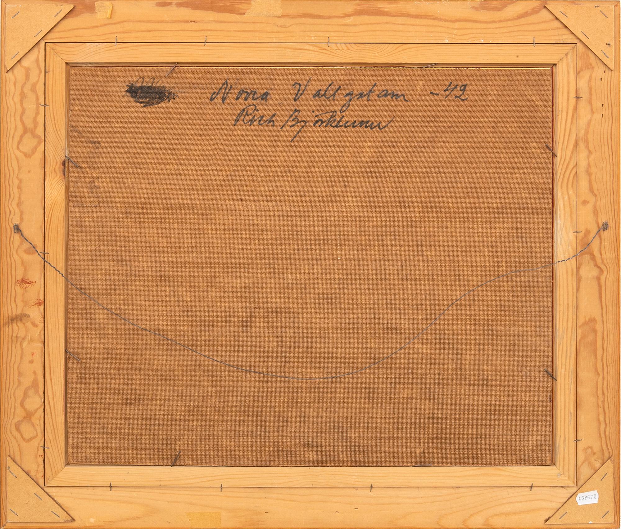 Richard Björklund, "Norra Vallgatan".