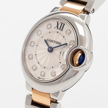 Cartier, Ballon Bleu, armbandsur, 28 mm.