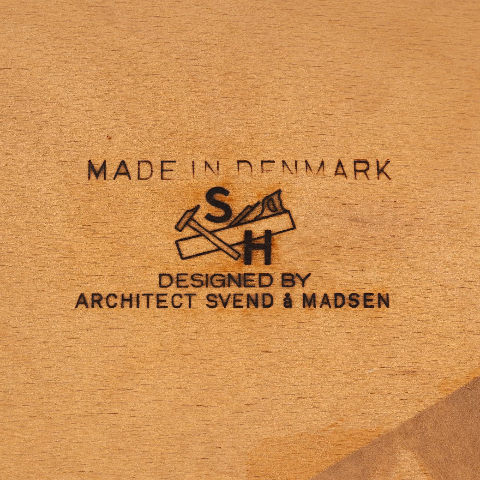 Sven Aage Madsen, a desk, Sigurd Hansen, 1960s, Denmark,.