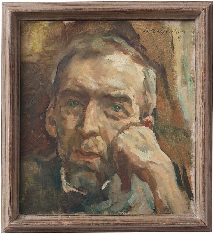 Lotte Laserstein, Portrait of Walter Bayer.