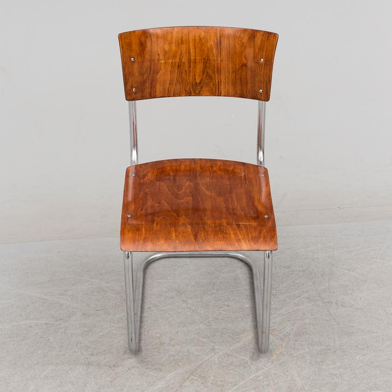 JINDRICH HALABALA, skrivbord samt MART STAM, stol, 1930-tal.