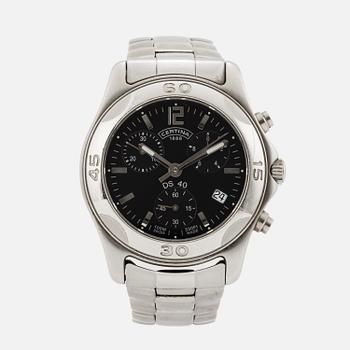 CERTINA, DS 40, wristwatch, chronograph, 38 mm.