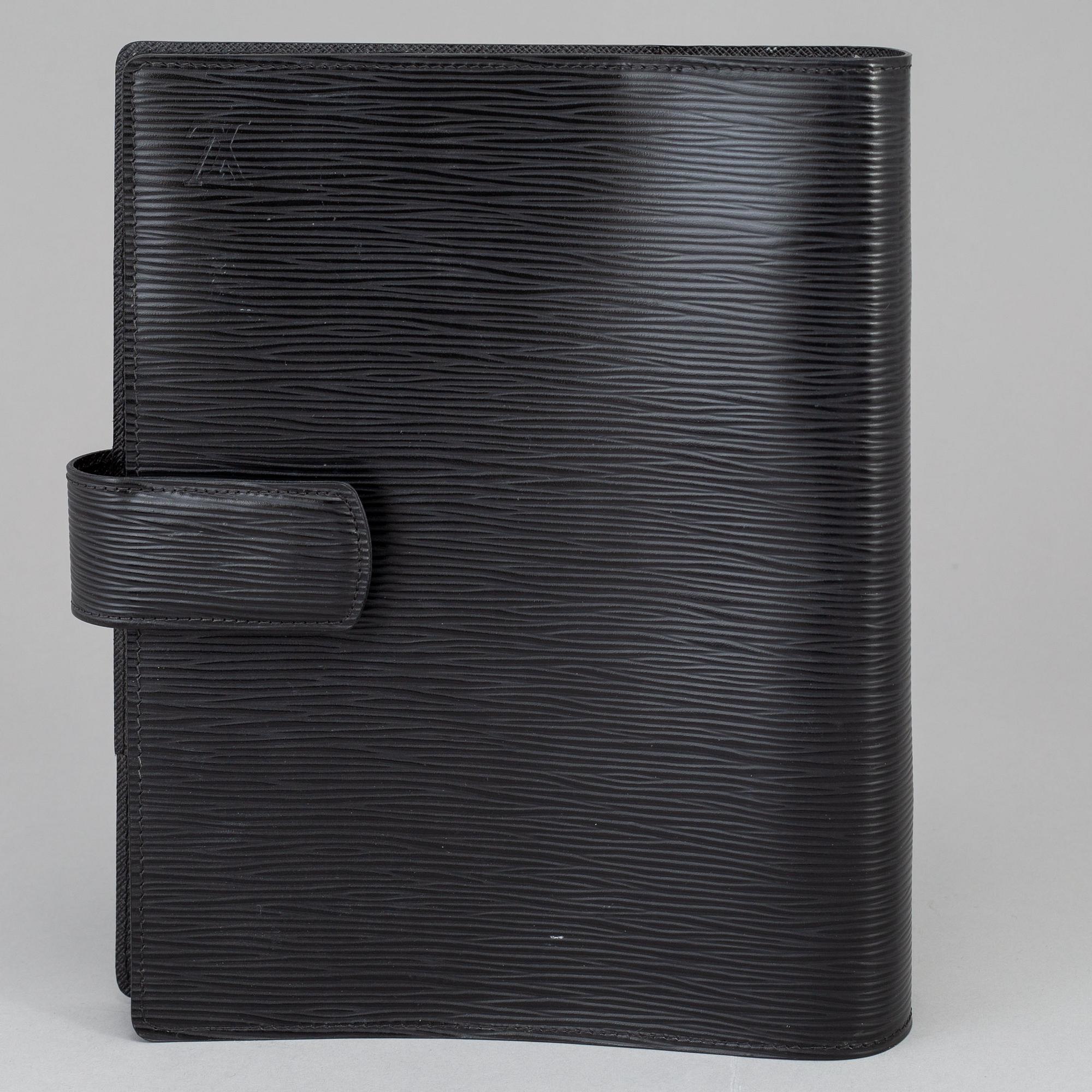 LOUIS VUITTON, pärm samt plånbok "Epi Sarah wallet".