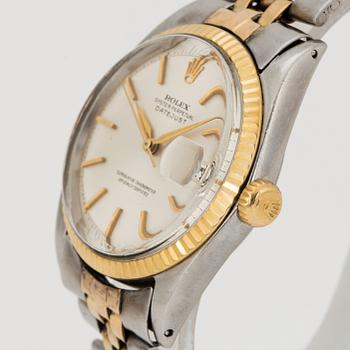 ROLEX, Oyster Perpetual, Datejust (T Swiss T), Chronometer, wristwatch, 36 mm.