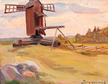 28. Dora Wahlroos, OLD WINDMILL.