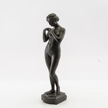 Decorative sculpture of a nude woman, early 20th century.