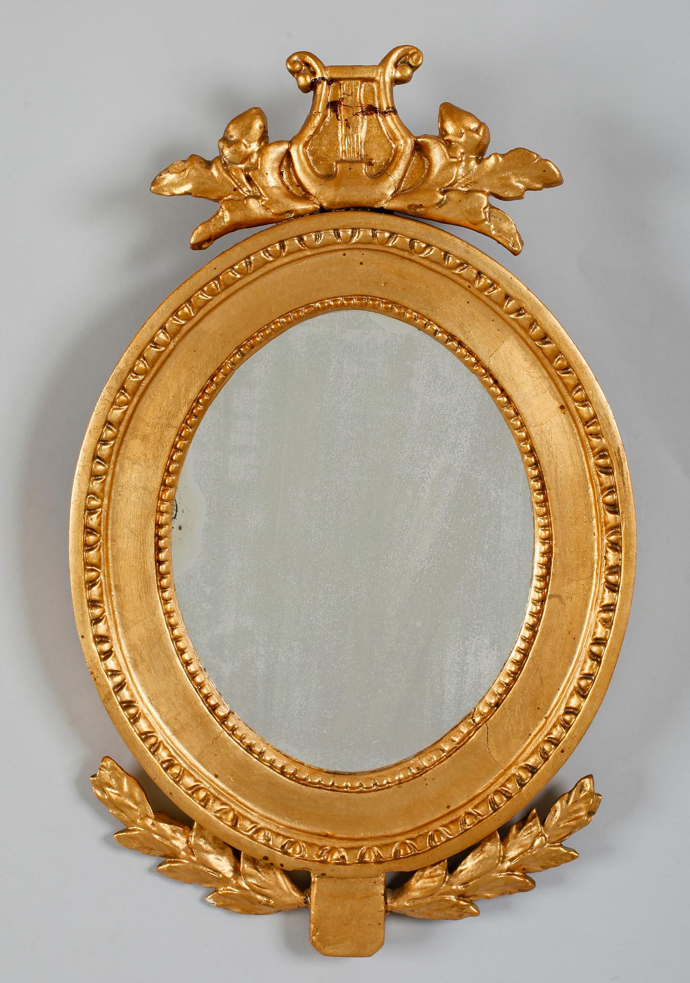 SPEGEL, gustaviansk stil, 1800-tal.