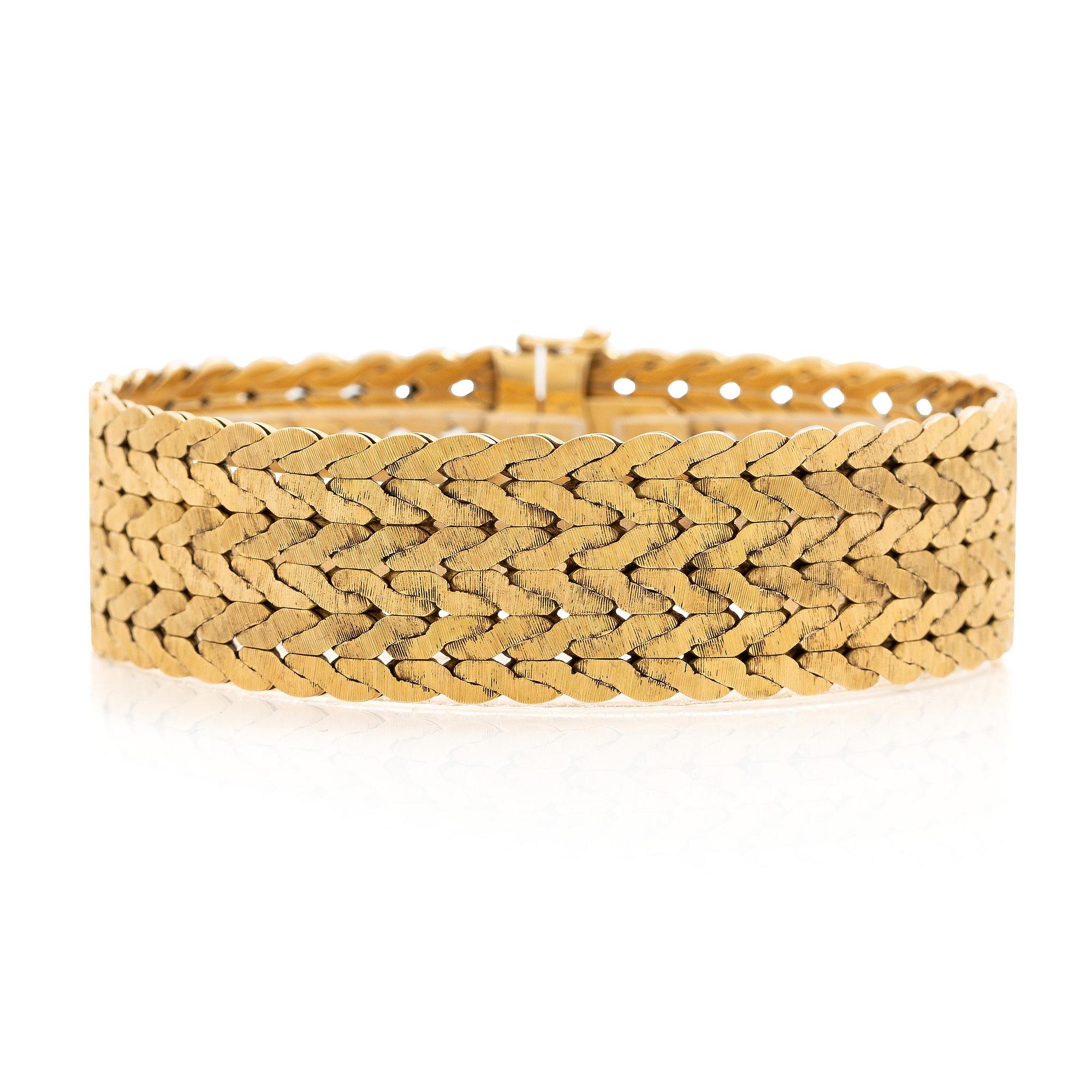 Buccellati ett armband 18K guld.