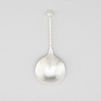 Jørgen Bleckman d.y., sked, silver, (Bergen 1622-efter 1670).