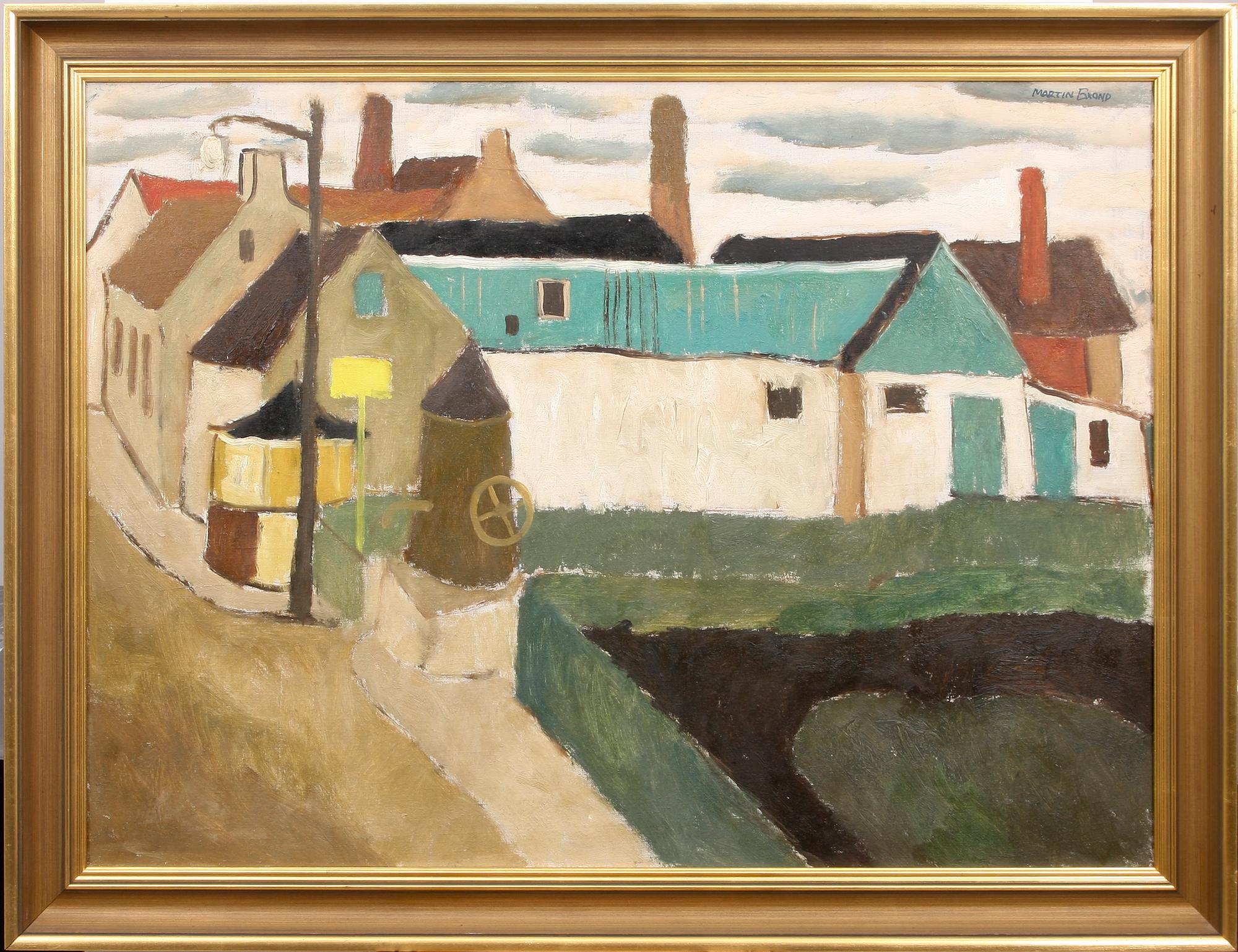 MARTIN EMOND, olja på duk, sign.