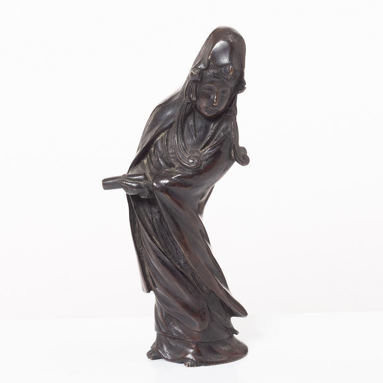 Guanyin, brons, 1800-tal.
