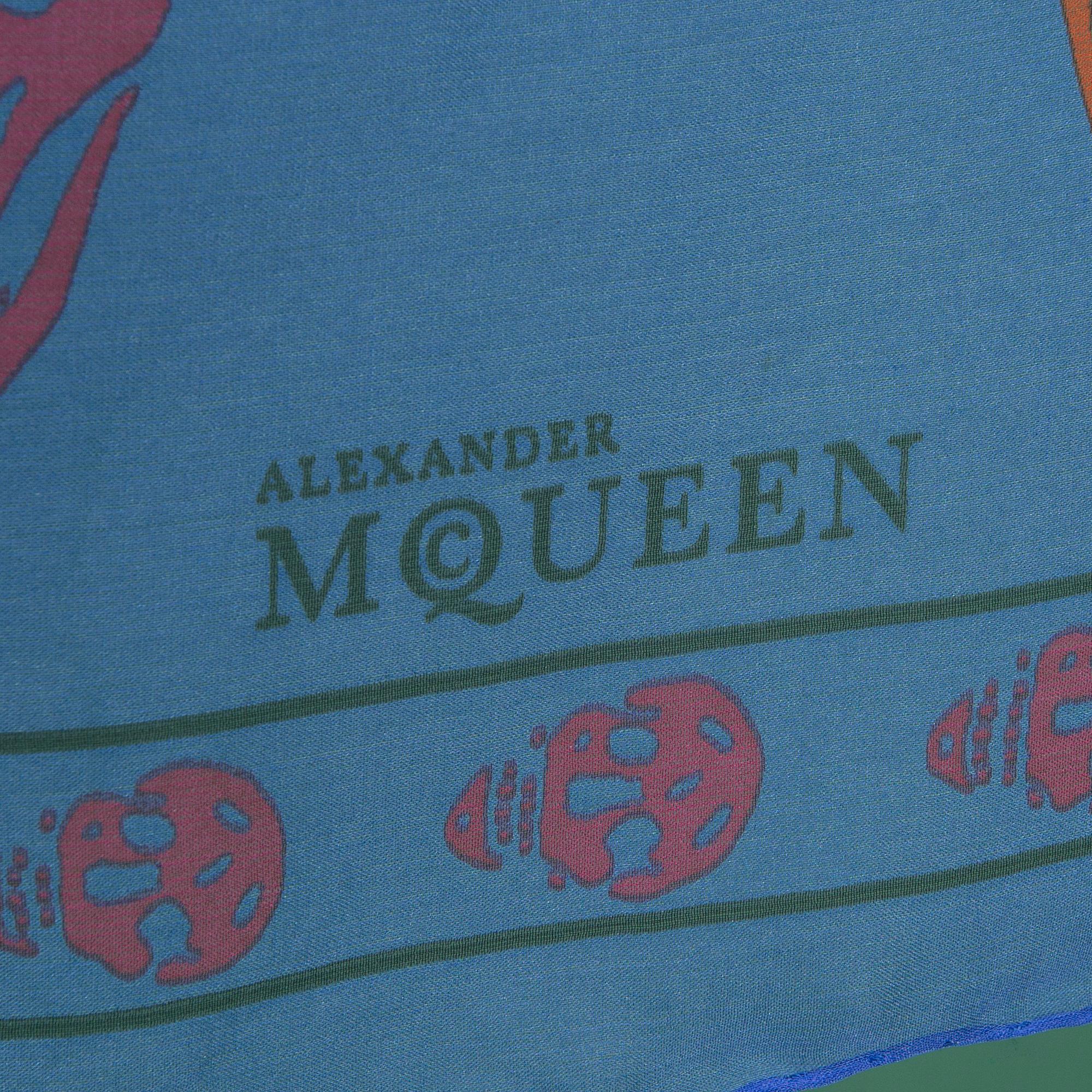 SCARF, ALEXANDER McQUEEN.