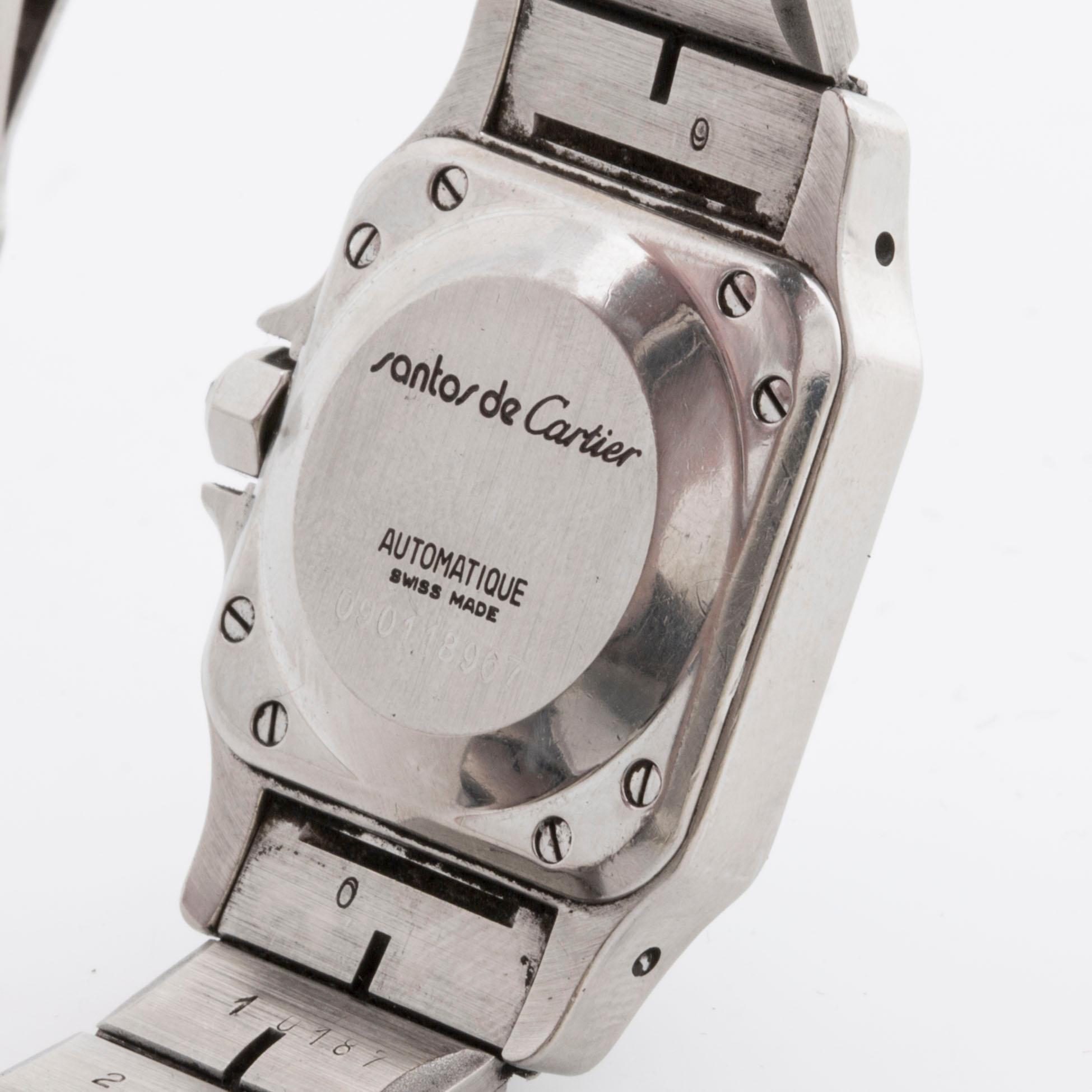 Wristwatch. CARTIER, santo de Cartier. 21x24 mm,