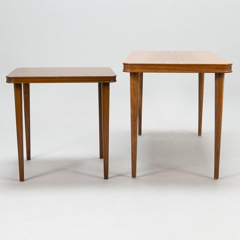 Two 1950's coffee tables the other for Oy Paul Boman Ab.