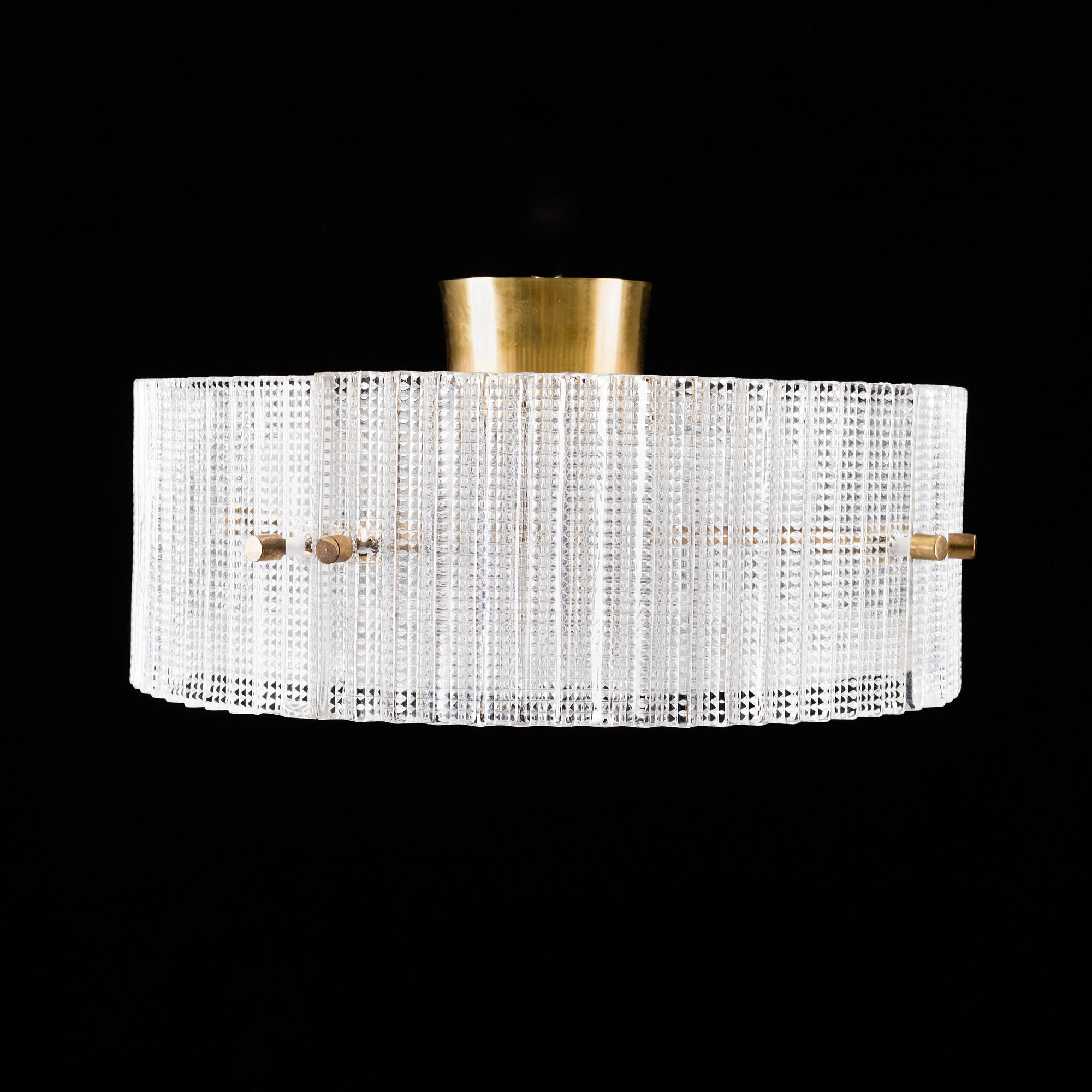 CARL FAGERLUND, TAKLAMPA, Orrefors, 1900-talets andra del.