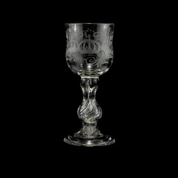 POKAL, glas, 1900-tal.
