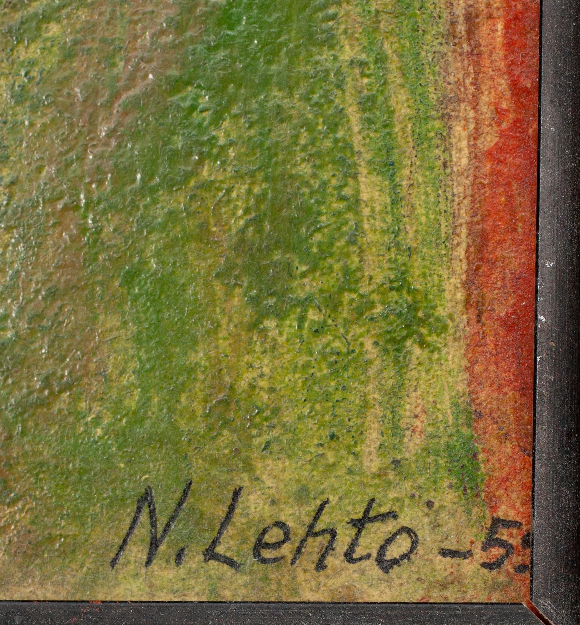 NIKOLAI LEHTO (FINLAND), olja på duk, sign. och dat. -55.