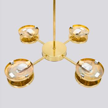 Klaus Michalik, A "Bau" chandelier, Thorn Orno, 1990s.
