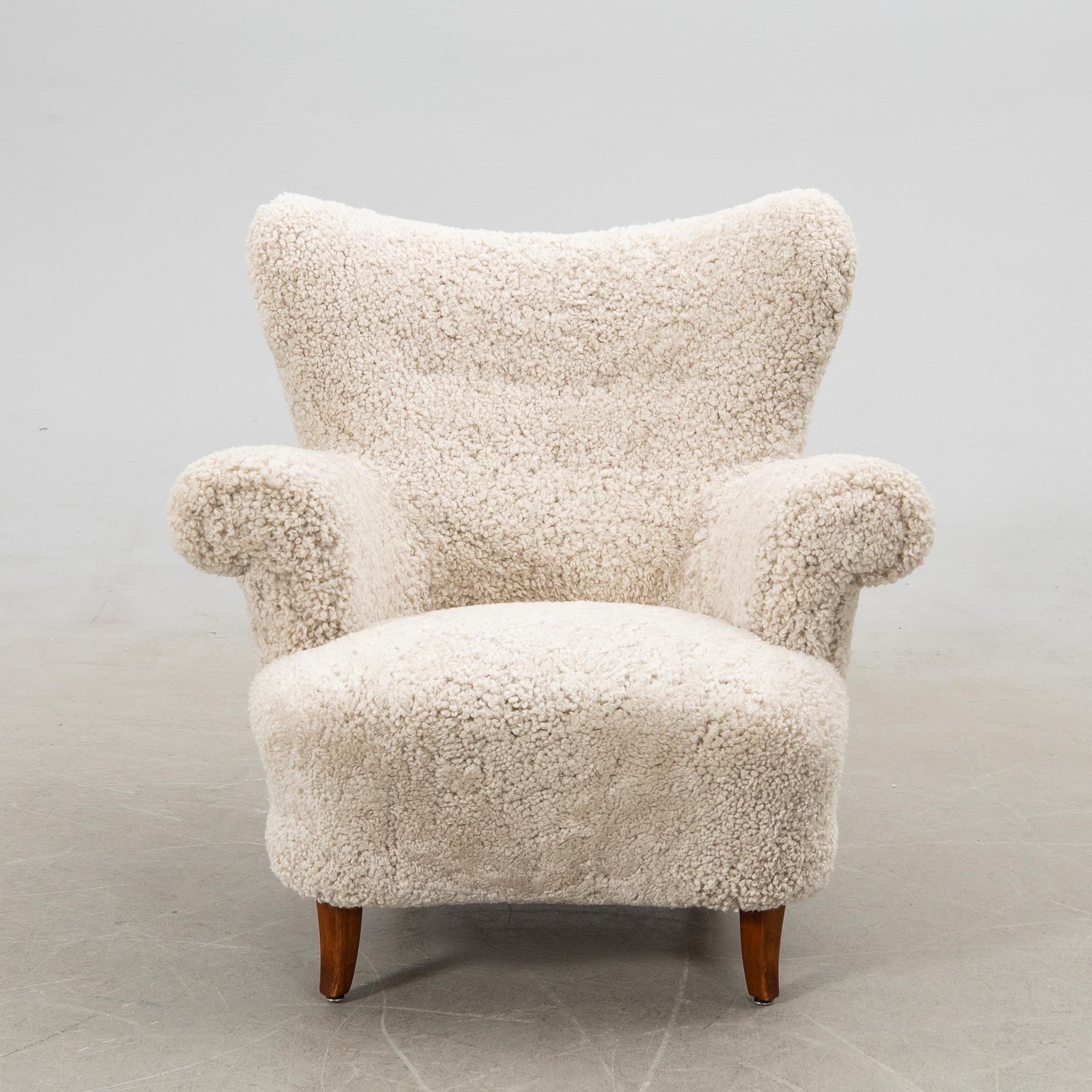 Armchair Swedish Modern 1940s.