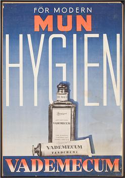REKLAMAFFISCH, Vademecum, 1900-talets första hälft.