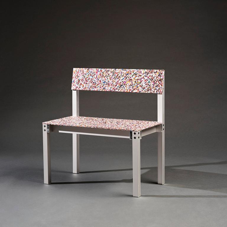 Fredrik Paulsen, a unique bench, "Sofa One, Love Seat", JOY, 2024.