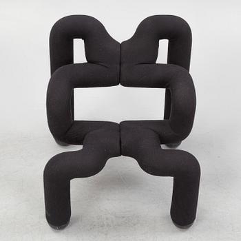 Terje Ekstrøm, fåtölj, "Ekstrem", Stokke Fabrikker, Norge, 1900-talets slut.