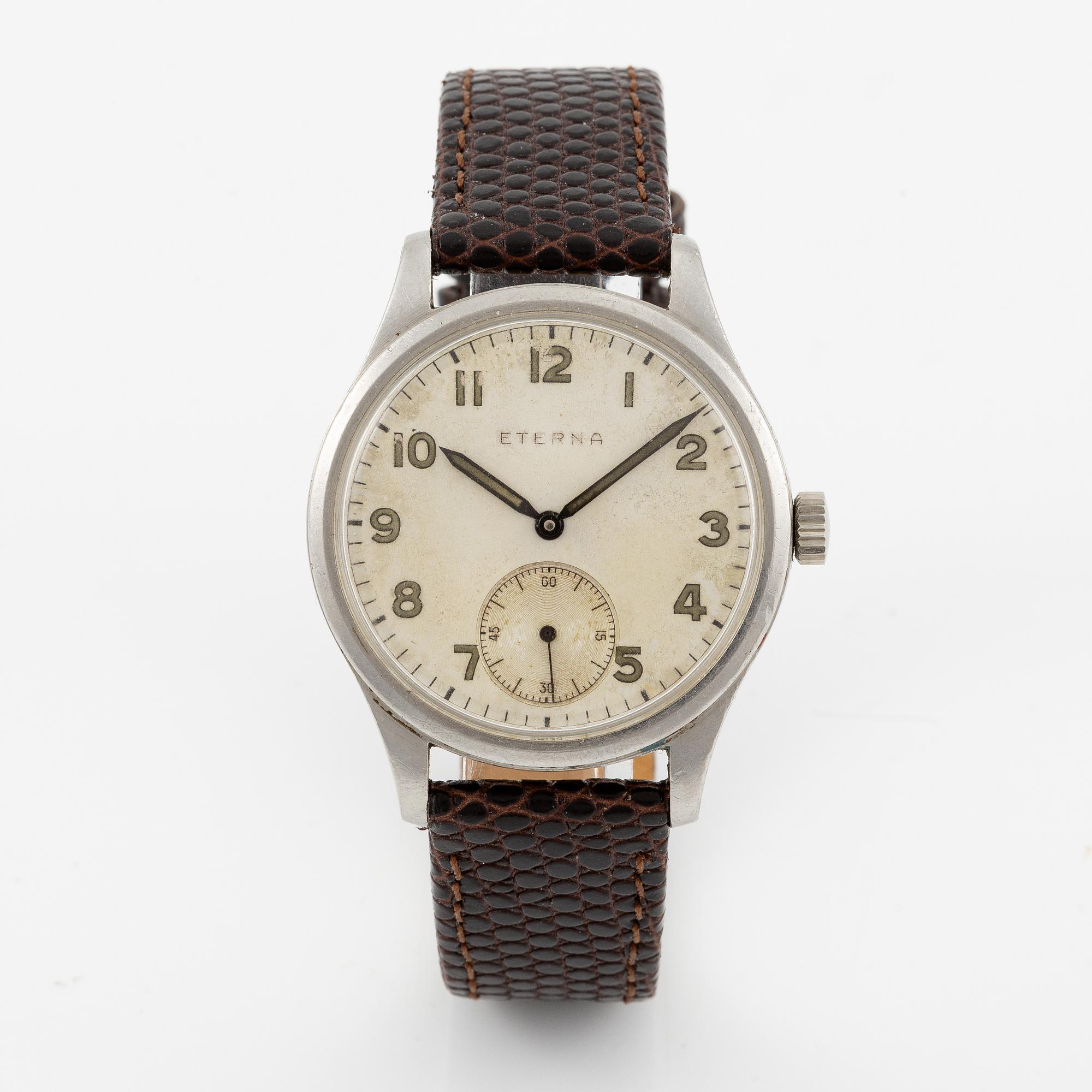 Eterna, wristwatch, 36.5 mm.
