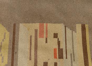 Hårgarnsmatta, 1930-tal. Ca 300x190 cm.