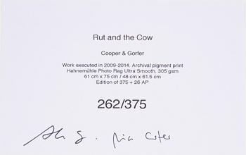 Cooper & Gorfer, archival pigment print, signerad 262/375 a tergo.