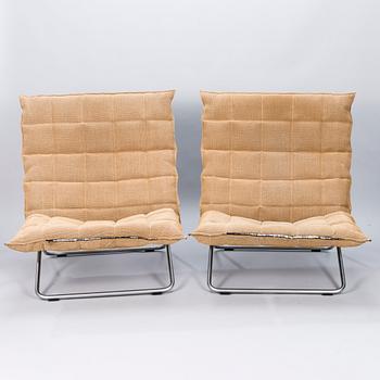 HARRI KOSKINEN, A pair of 'K Chair' lounge chairs, Woodnotes, Finland.