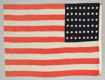 FLAGGA, USA, 1900-talets första hälft.