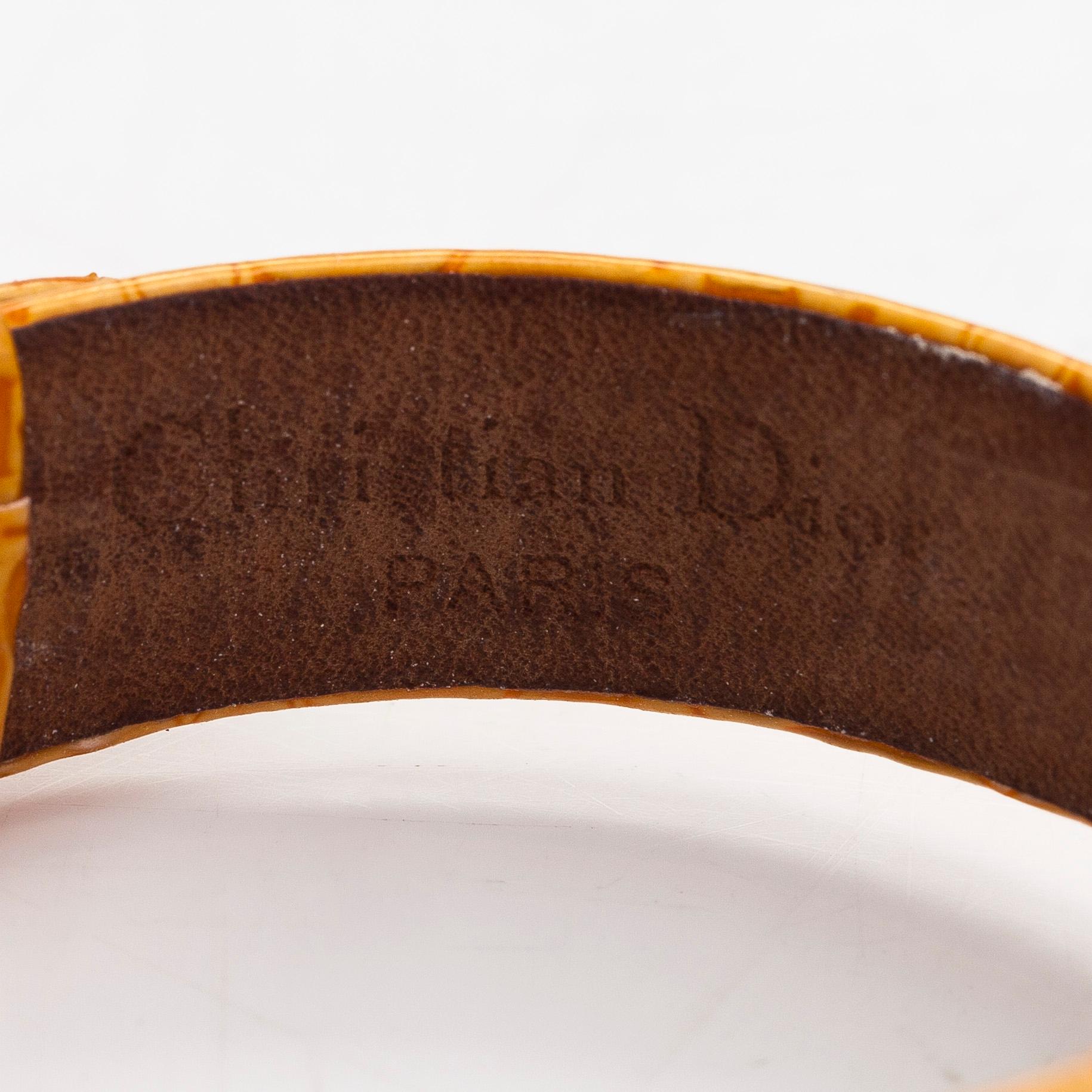 Christian Dior, Maris, wristwatch, 25.5 x 19 mm.
